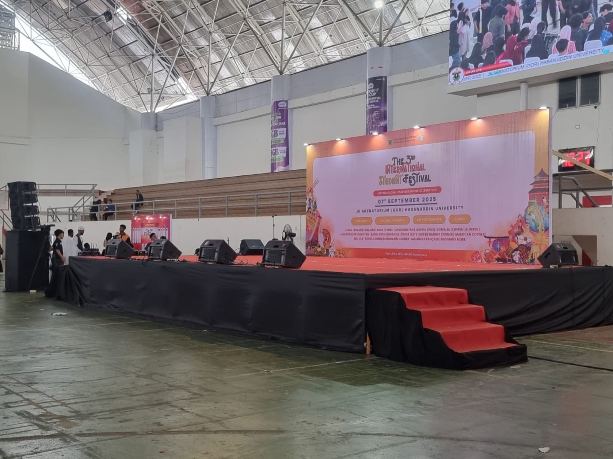 Panggung Modular Tinggi 1 m 3