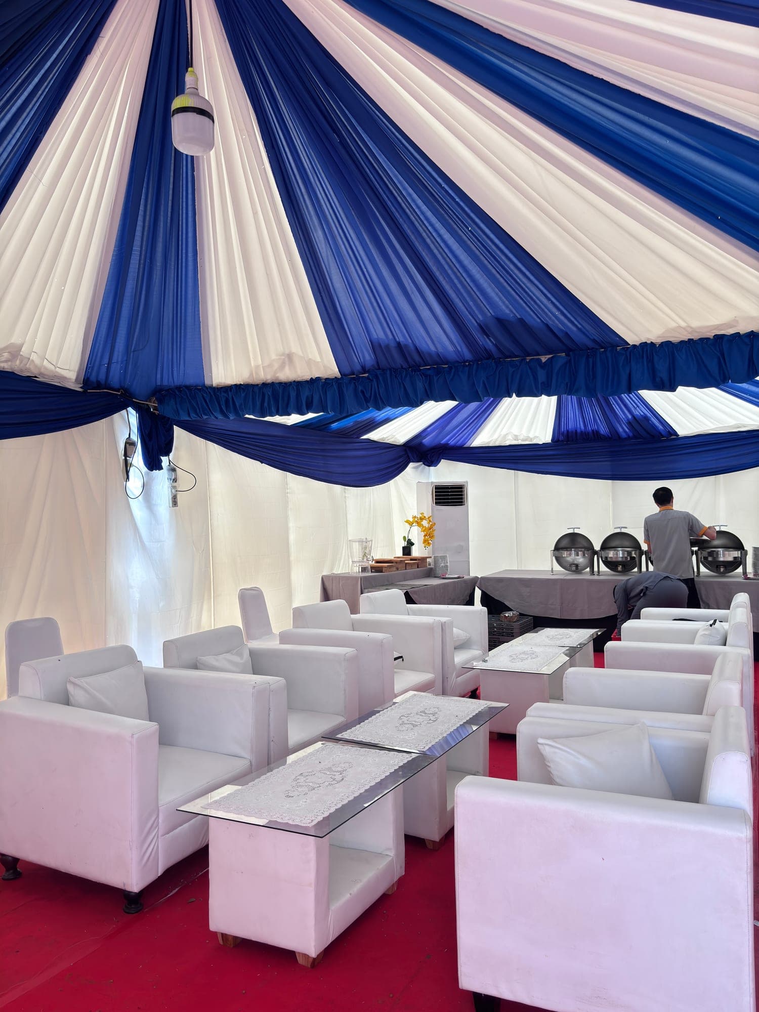 Tenda Sarnafil 5 x 5 m Full Dekorasi 2
